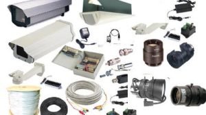 security camera accessories, baluns, cable, power supplies