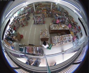 supermarket security camera installation