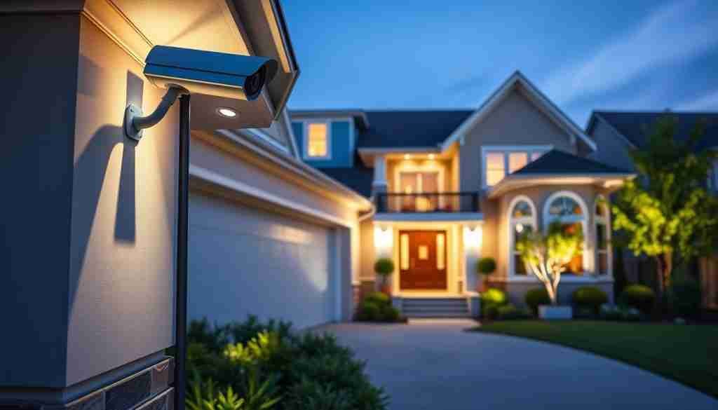 security cameras outside home