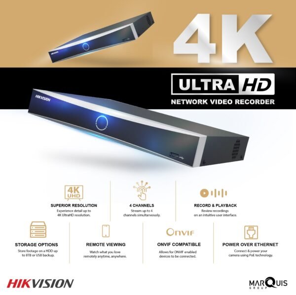 Hikvision -DS-7616NXI-K2/16P (16ch NVR) - Image 2